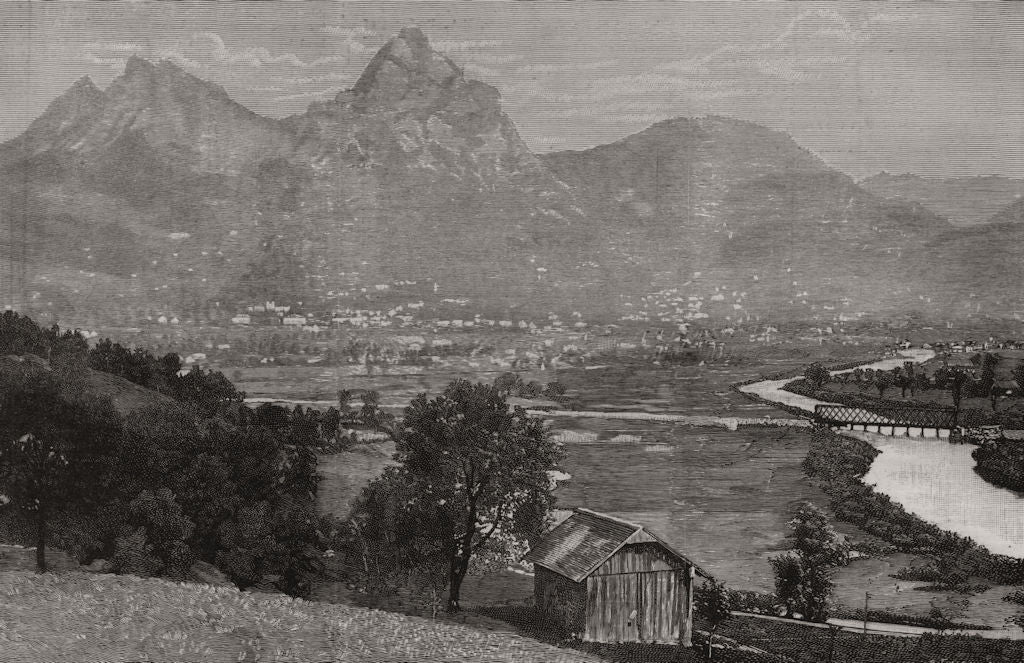 The valley & town of Schwyz, birthplace of the Swiss Confederation, 1291 1891
